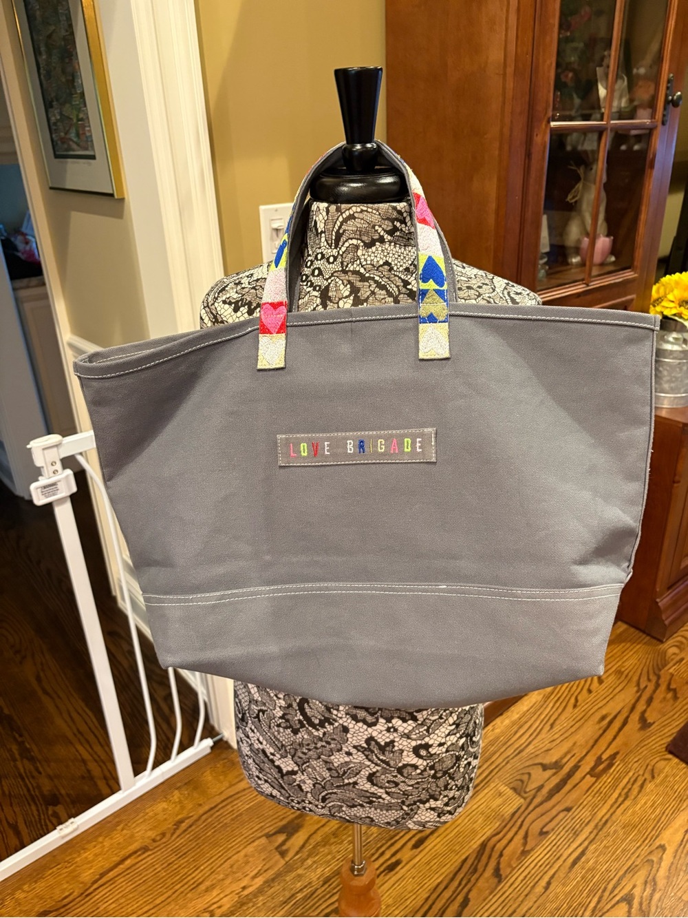 Kerri Rosenthal Love All Over Tote Bag - Picture 3 of 11